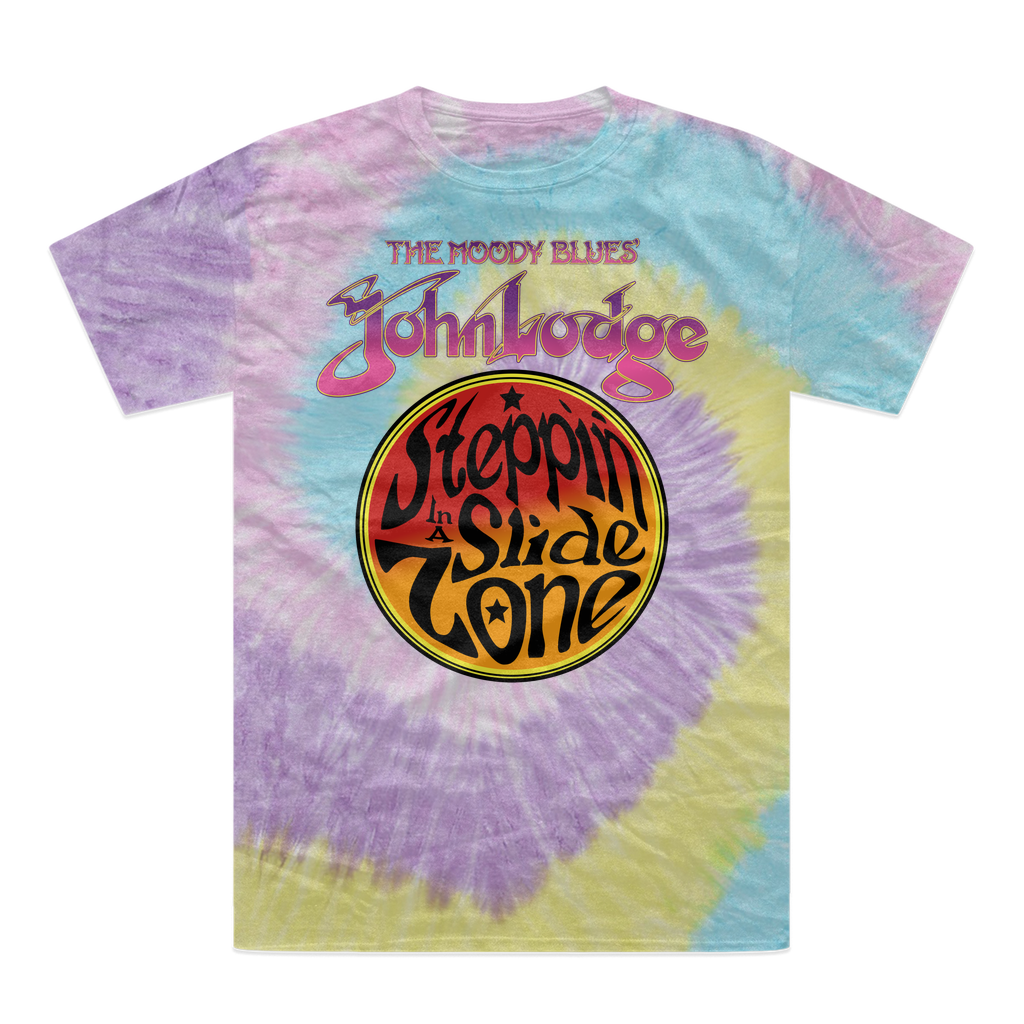 John Lodge "Steppin' In A Slide Zone" Tie-Dye T-Shirt