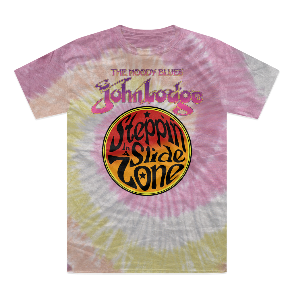 John Lodge "Steppin' In A Slide Zone" Tie-Dye T-Shirt