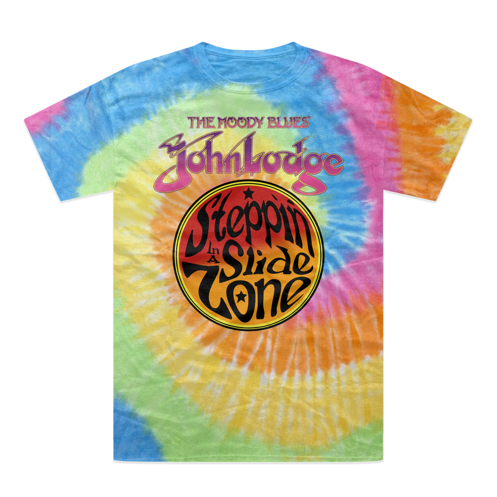 John Lodge "Steppin' In A Slide Zone" Tie-Dye T-Shirt