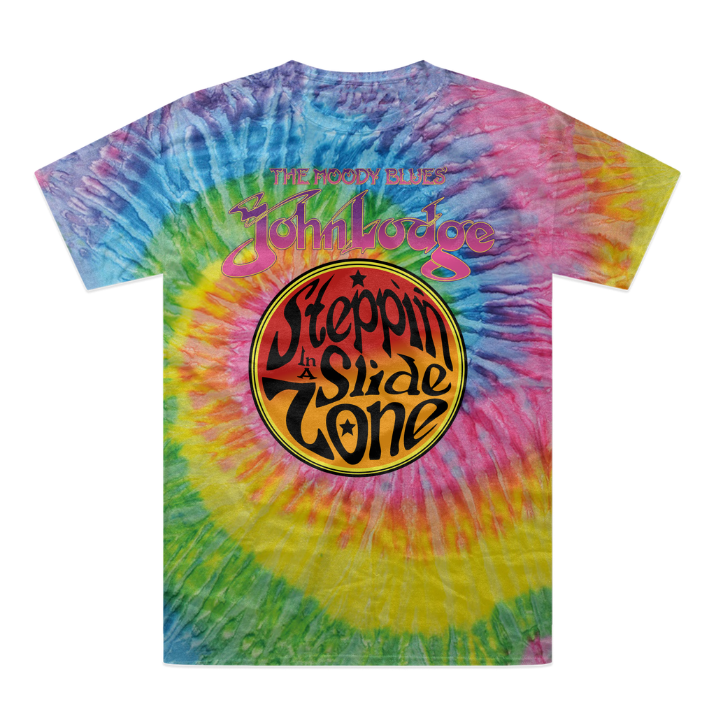 John Lodge "Steppin' In A Slide Zone" Tie-Dye T-Shirt