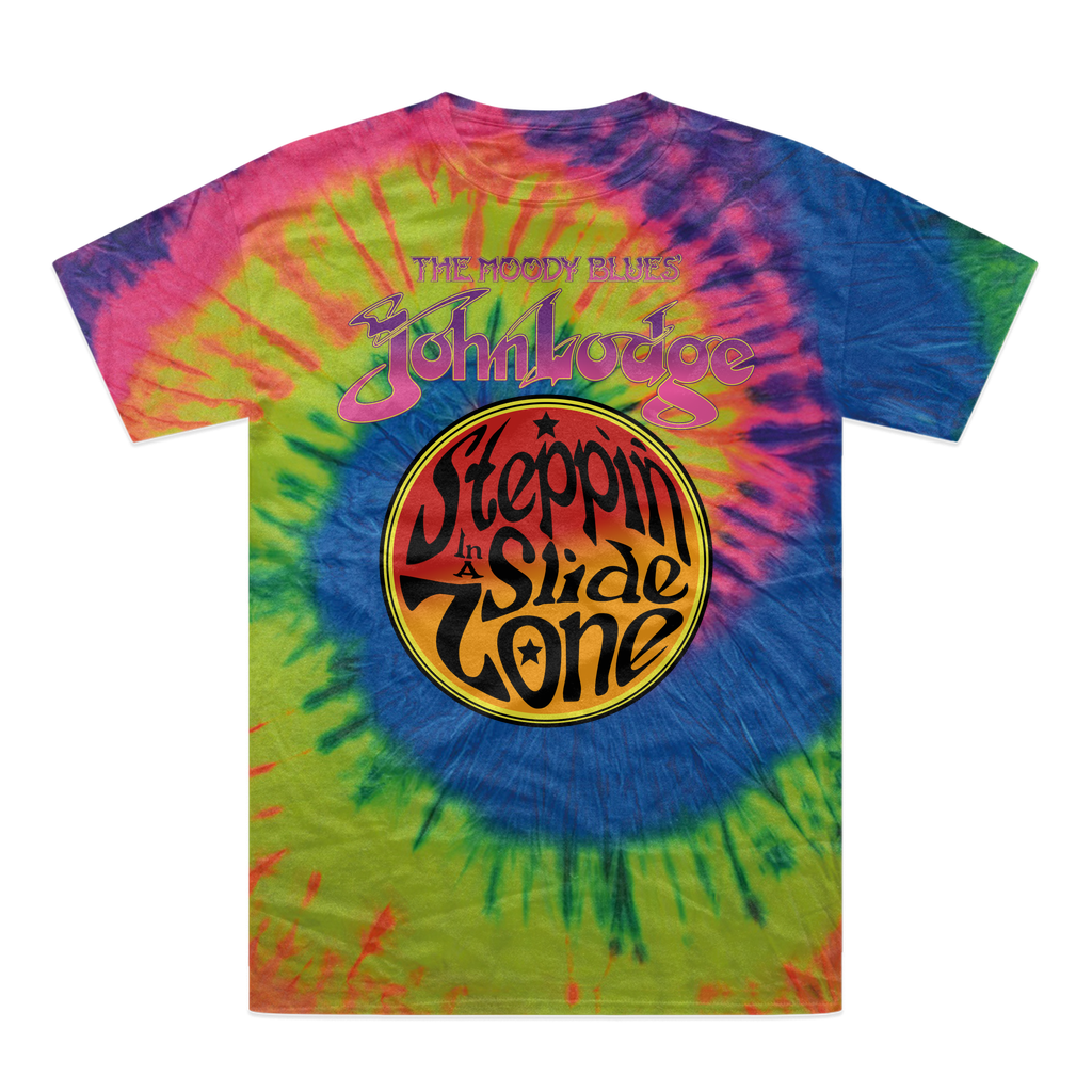 John Lodge "Steppin' In A Slide Zone" Tie-Dye T-Shirt