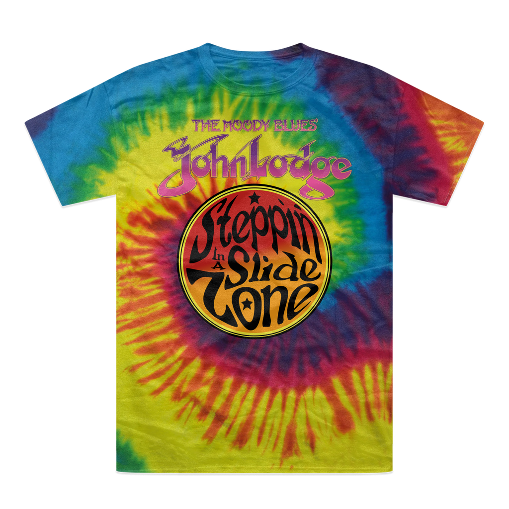 John Lodge "Steppin' In A Slide Zone" Tie-Dye T-Shirt